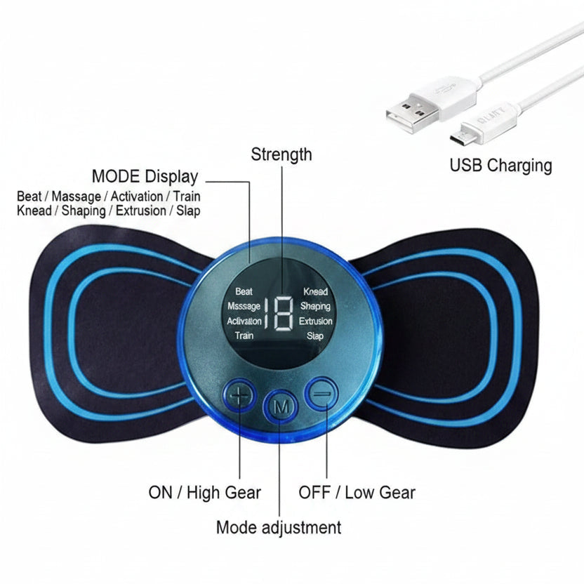 Mini Massager — 8 Modes | Men & Women