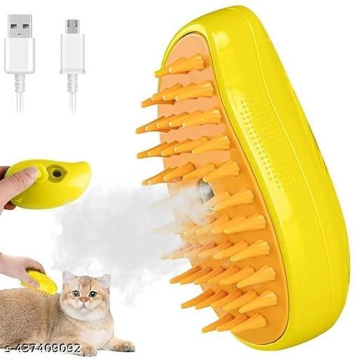 Cat Hair Removal Steam Brush